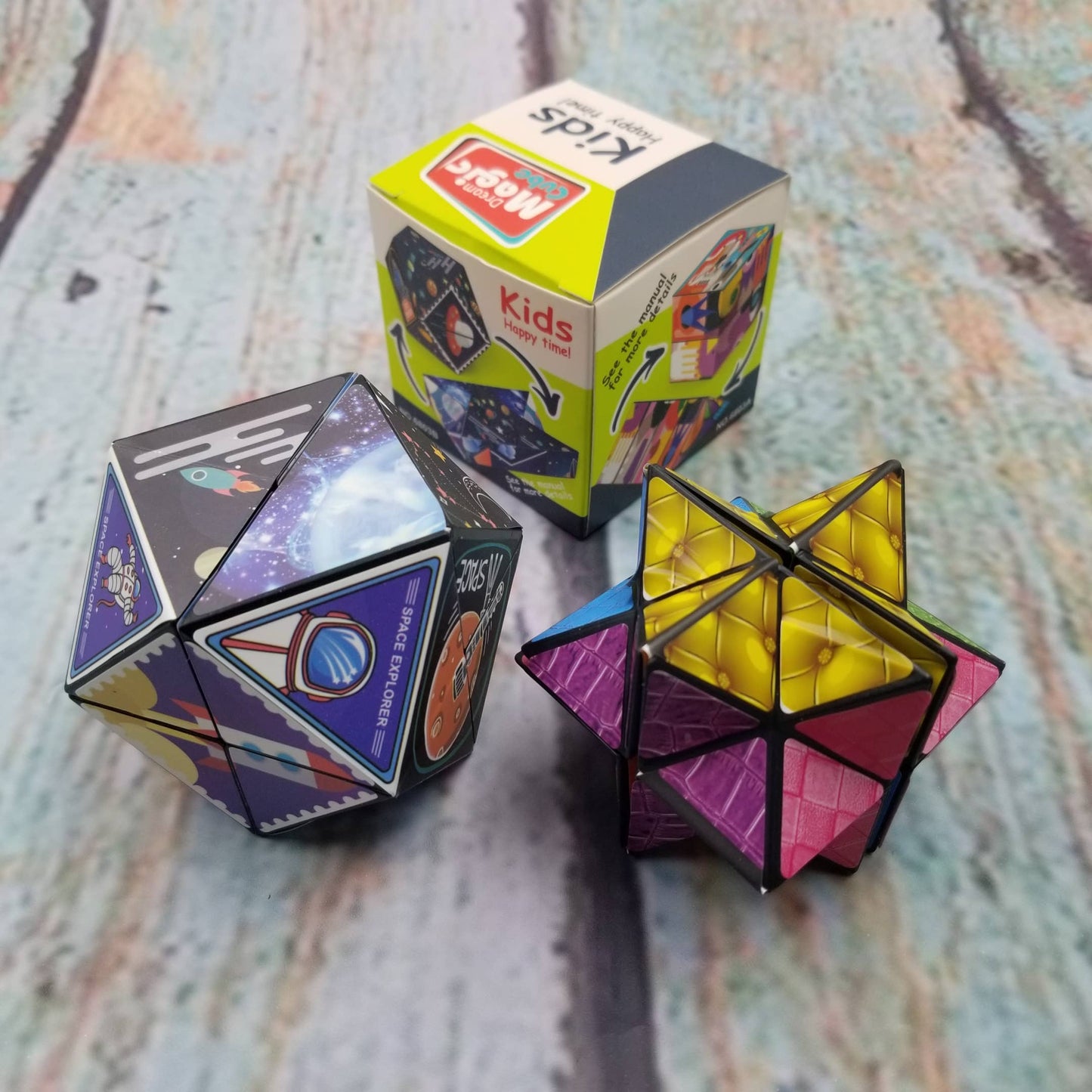 Infinity Cube Magic Fidget Toys: Colorful Life