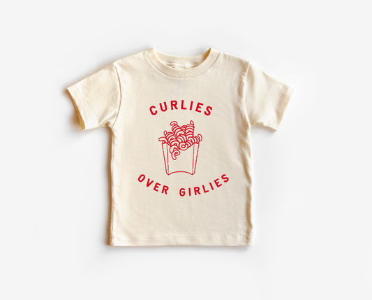 Curlies Over Girlies Tee