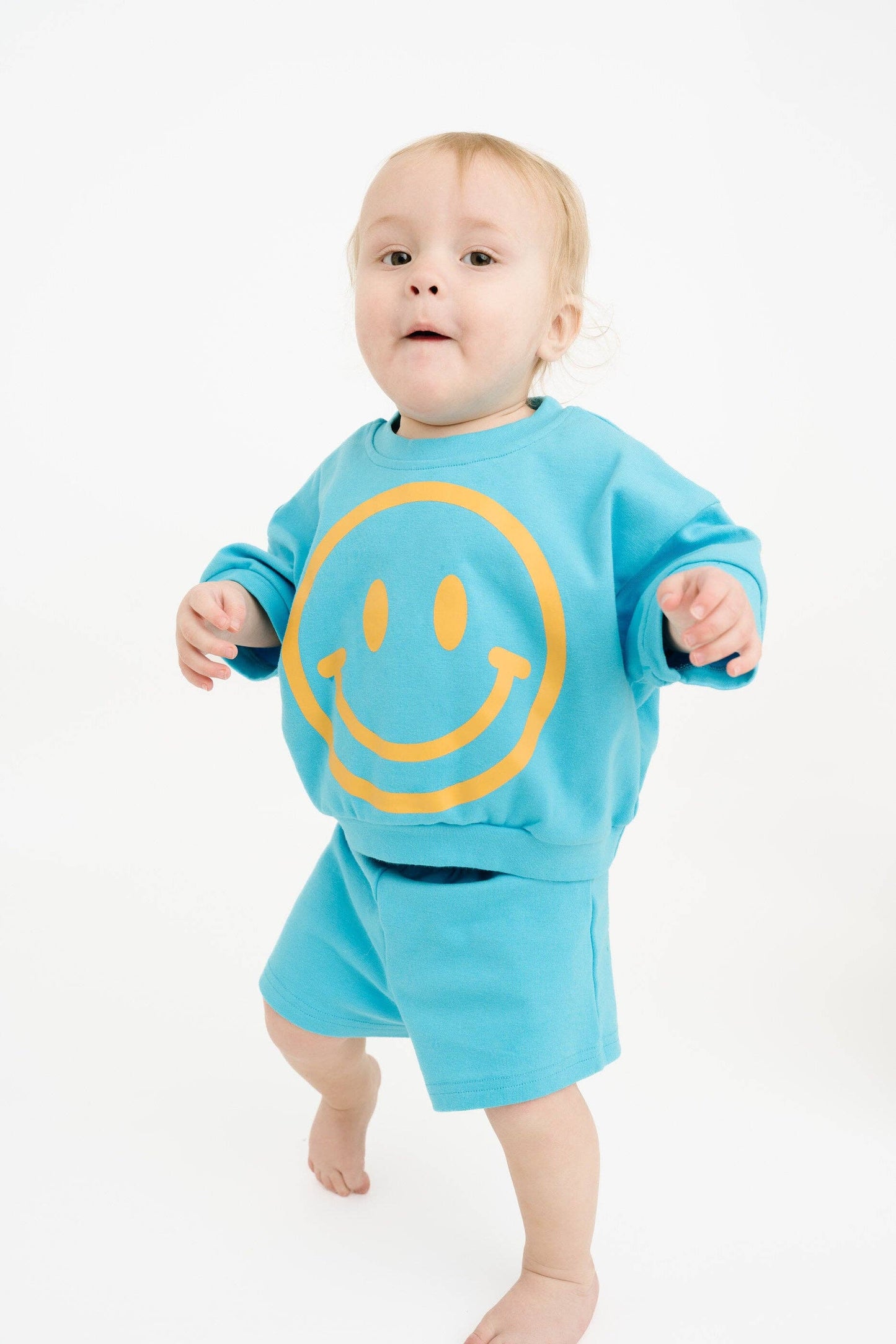 Blue Smiley Set