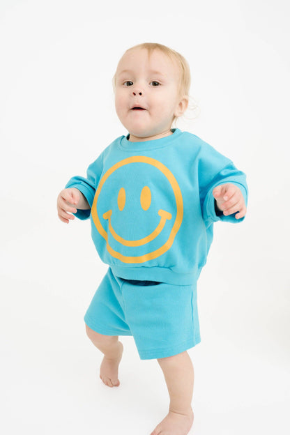 Blue Smiley Set