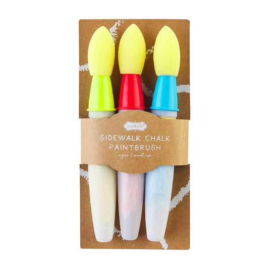 Side Walk Chalk Paintbrush Set