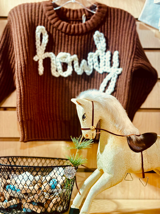 Howdy Sweater