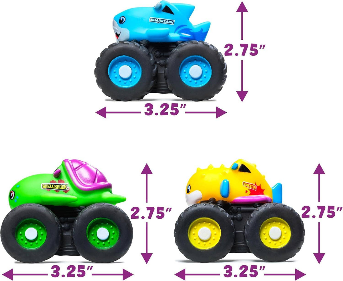 Monster Trucks™ Light Up Bath Toys