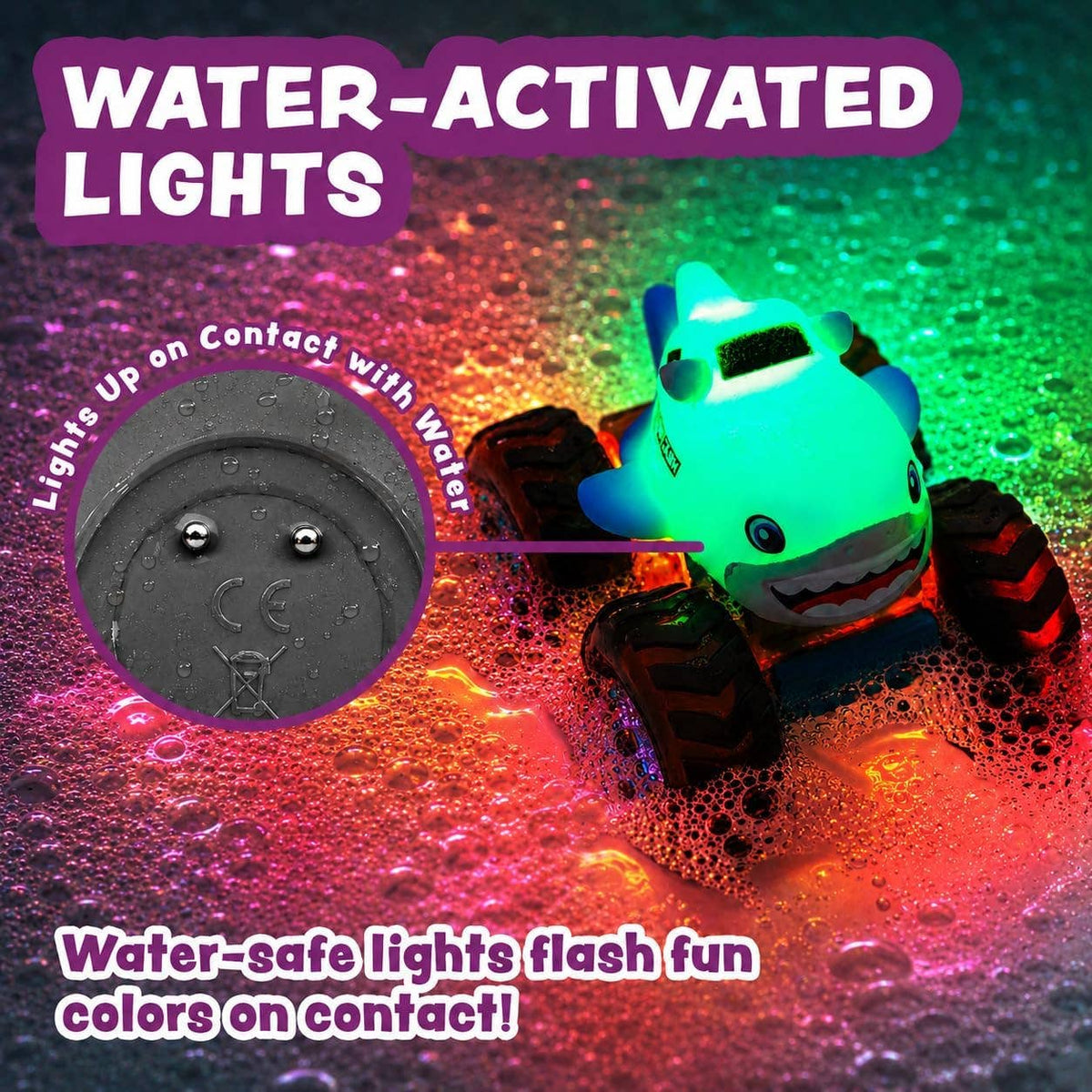 Monster Trucks™ Light Up Bath Toys