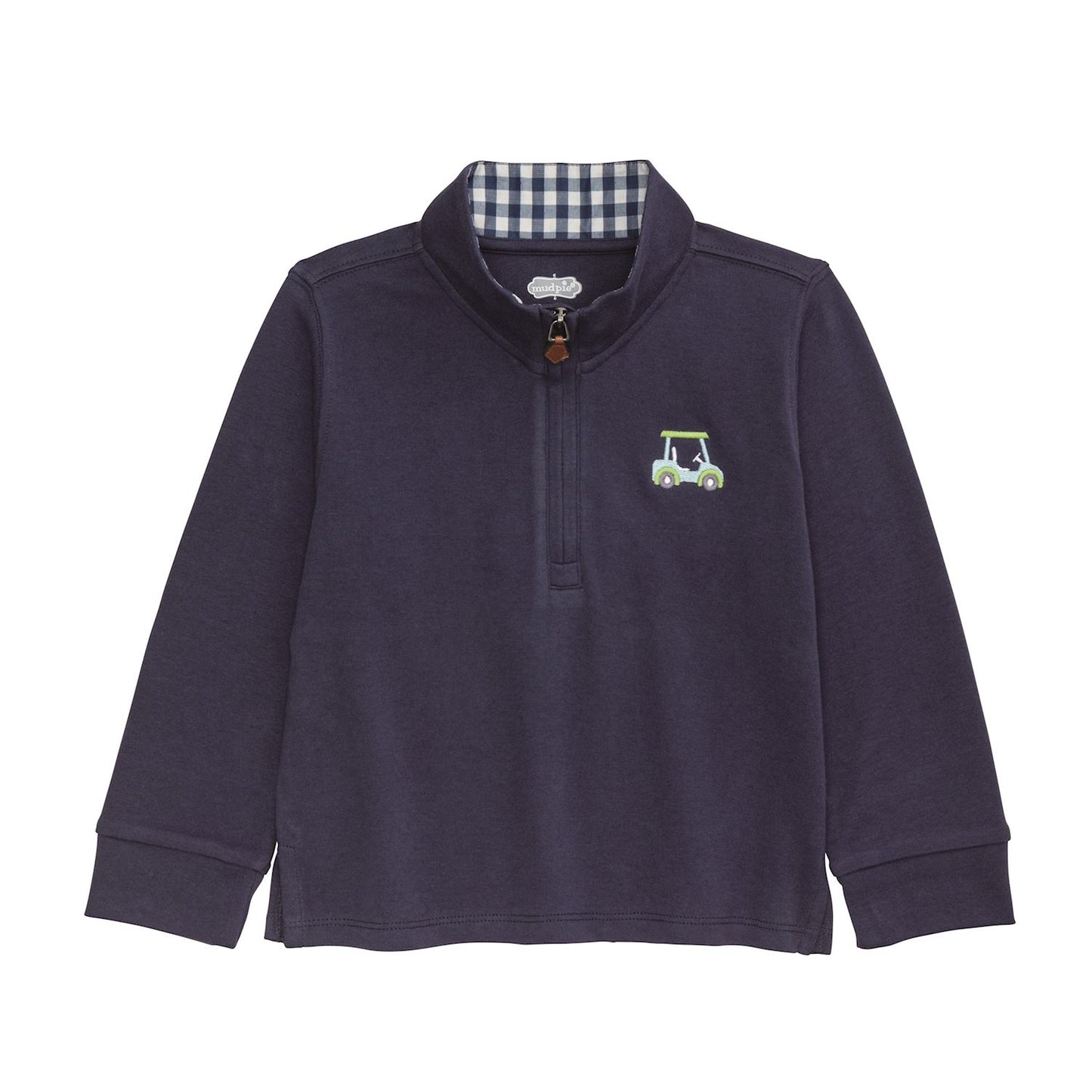 Golf Cart Quarter Zip Navy