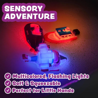 Ocean Rescue™ Vehicles Light Up Bath Toys