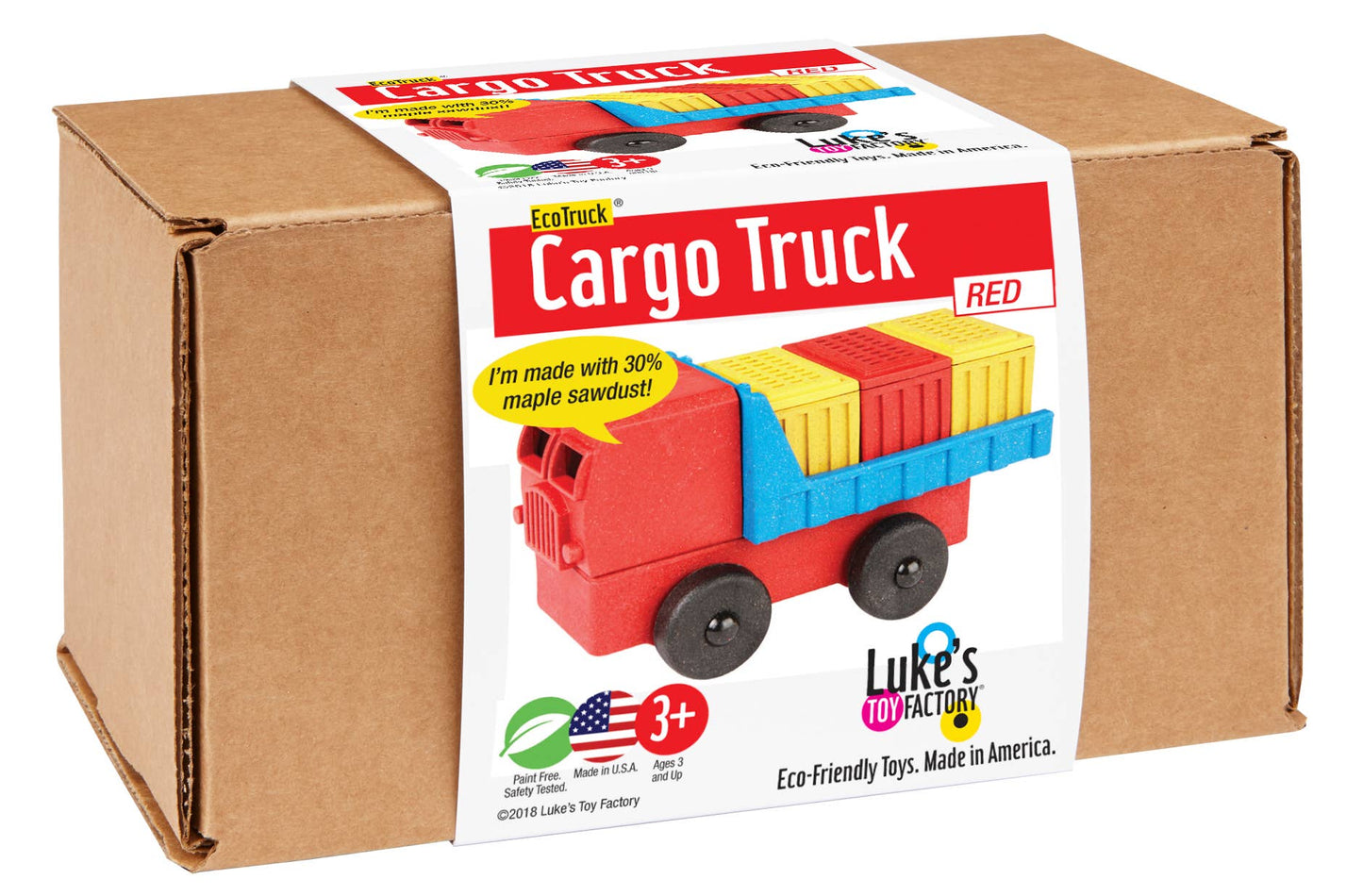 Cargo Truck Red