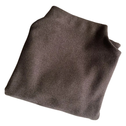 Max Mock Turtleneck: Dark Brown