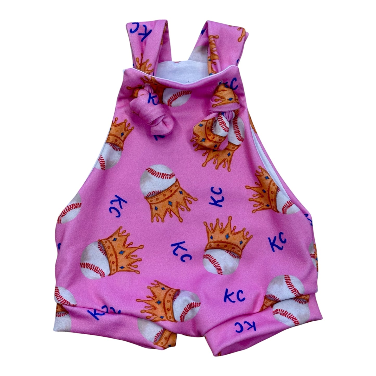 Pink Royals Crown Romper