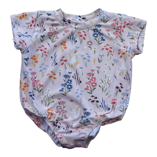 Wild Flower Bubble Romper