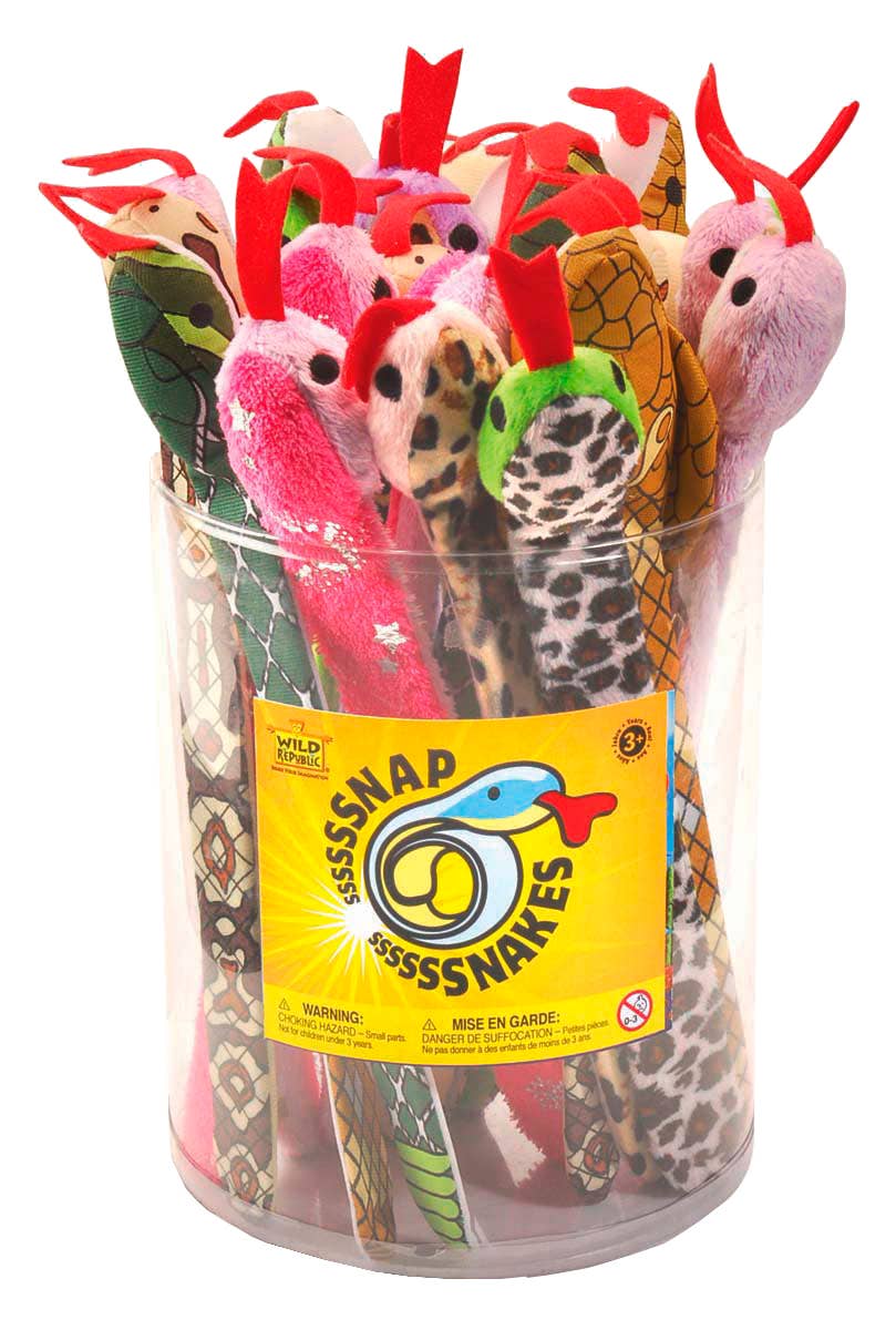 Snap Snakes Stuffed Animal 11"