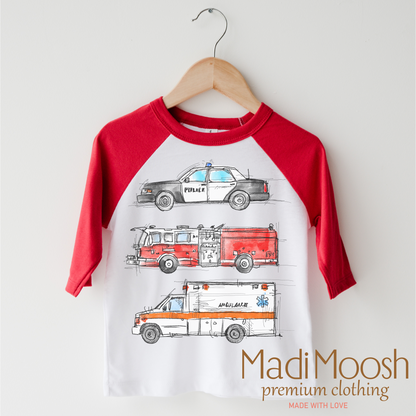 Emergency Vehicle  Tee