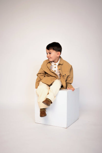 Dakota Denim Shacket Alpine Cocoa