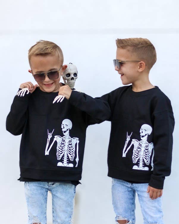 Rocker Skelly Sweatshirt: