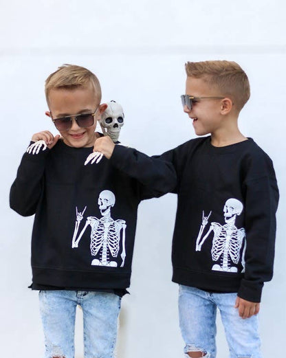 Rocker Skelly Sweatshirt: