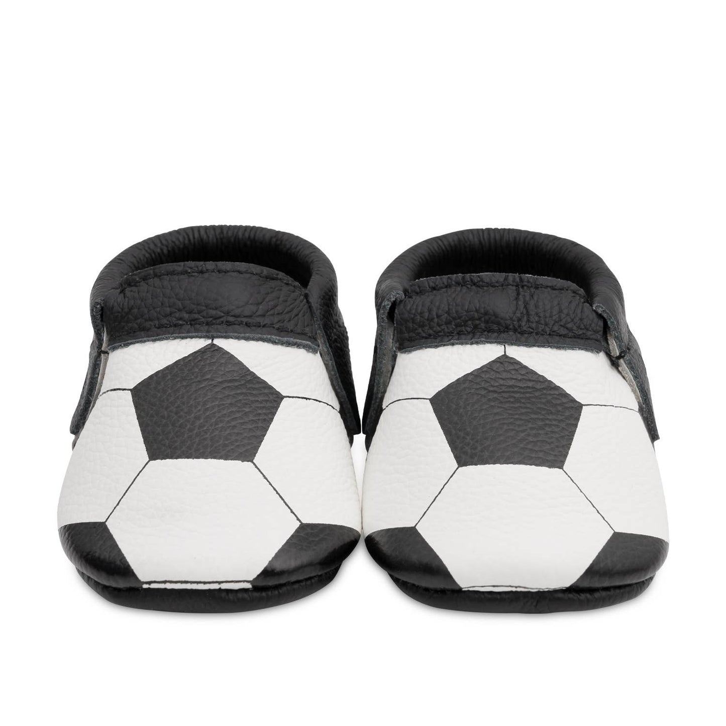 Baby Moccasins  Leather  Soccer Ball