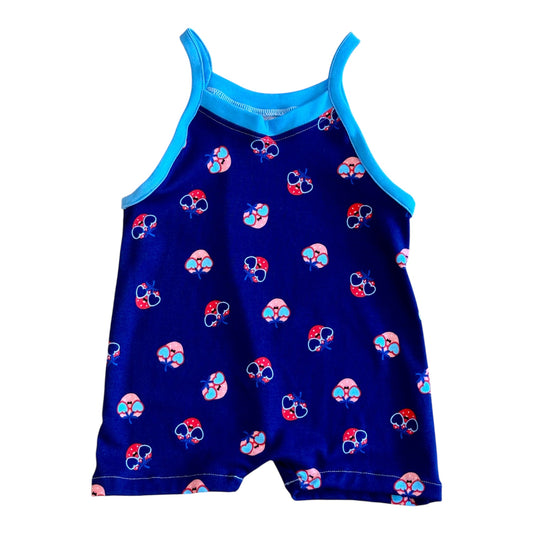 Strawberry Sunglass Romper
