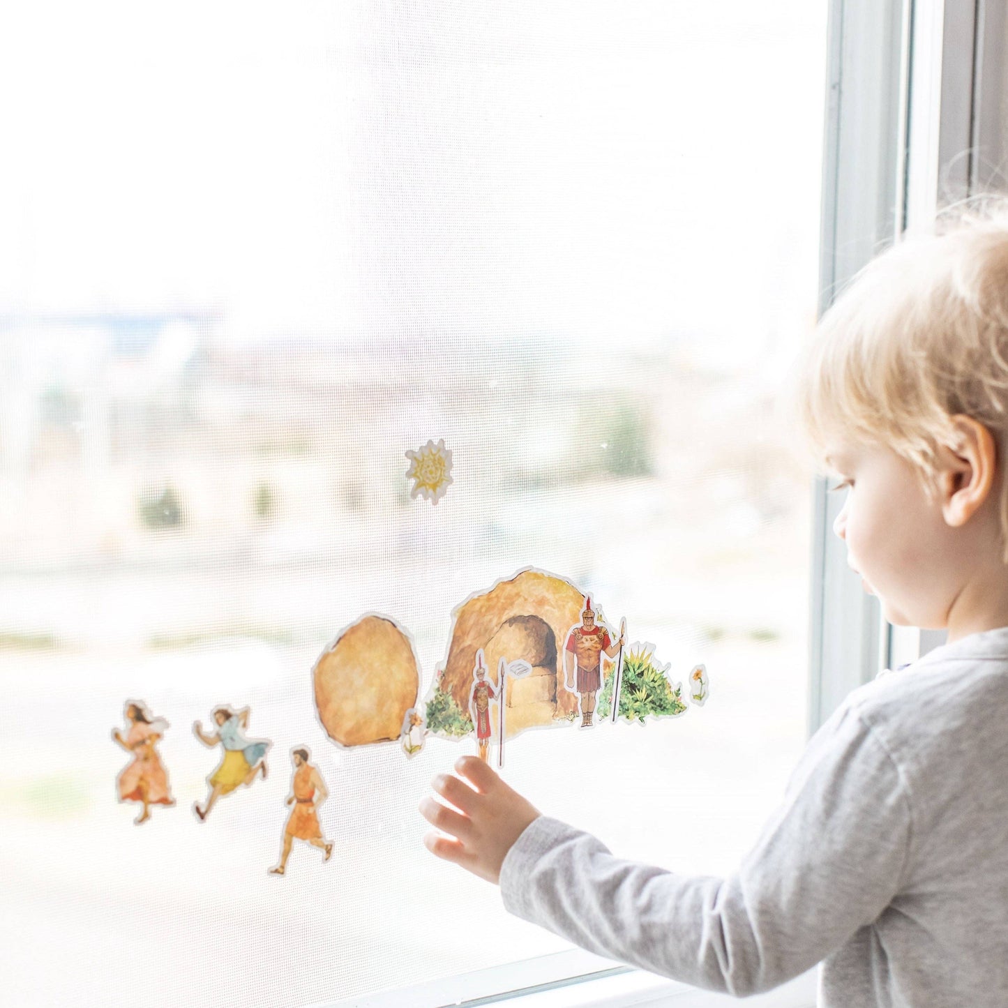 Empty Tomb Cling Set