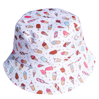 Reversible Bucket Hats: Snarky Sharks