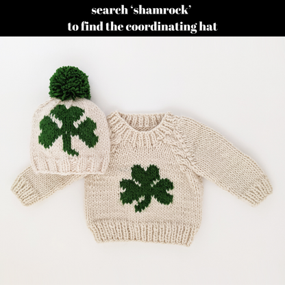 Shamrock Crew Neck Sweater