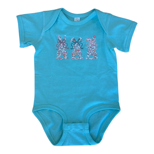 Three Bunny Onesie