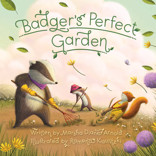 Badger's Perfect Garden picture book