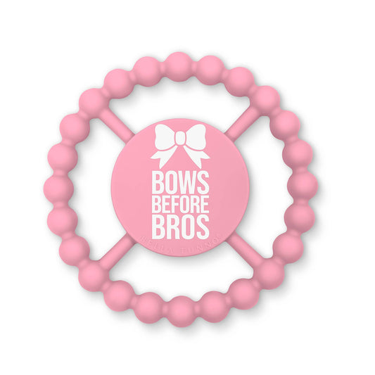 Bows Before Bros Happy Teether