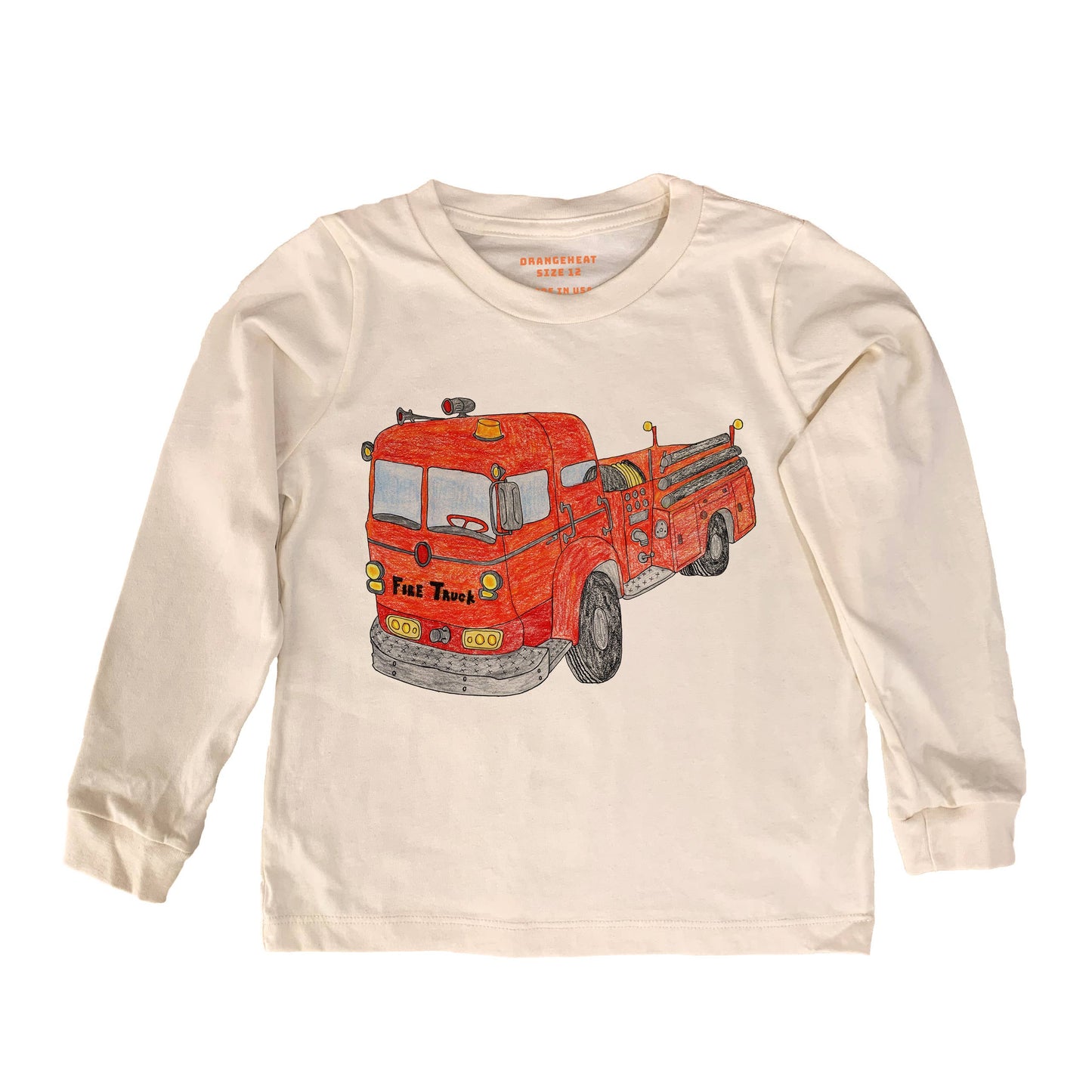 Fire Truck Short Sleeve T-Shirt