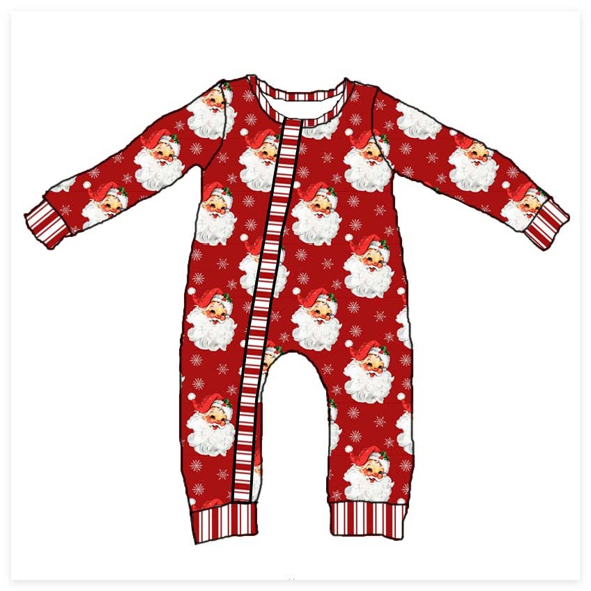 Vintage Santa Romper