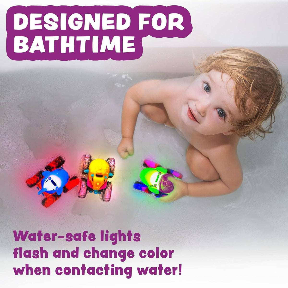 Monster Trucks™ Light Up Bath Toys