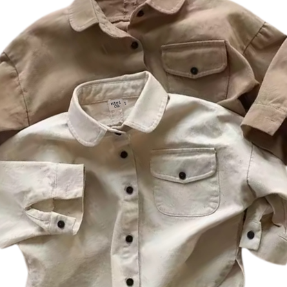 Dakota Denim Shacket Alpine Cocoa