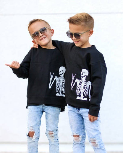 Rocker Skelly Sweatshirt: