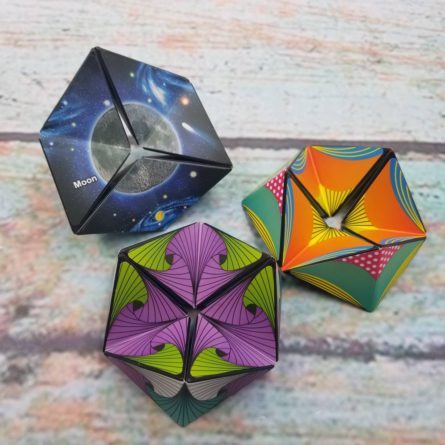 Infinity Flip Magic Cubes Decompression Fidget Toys: Universe