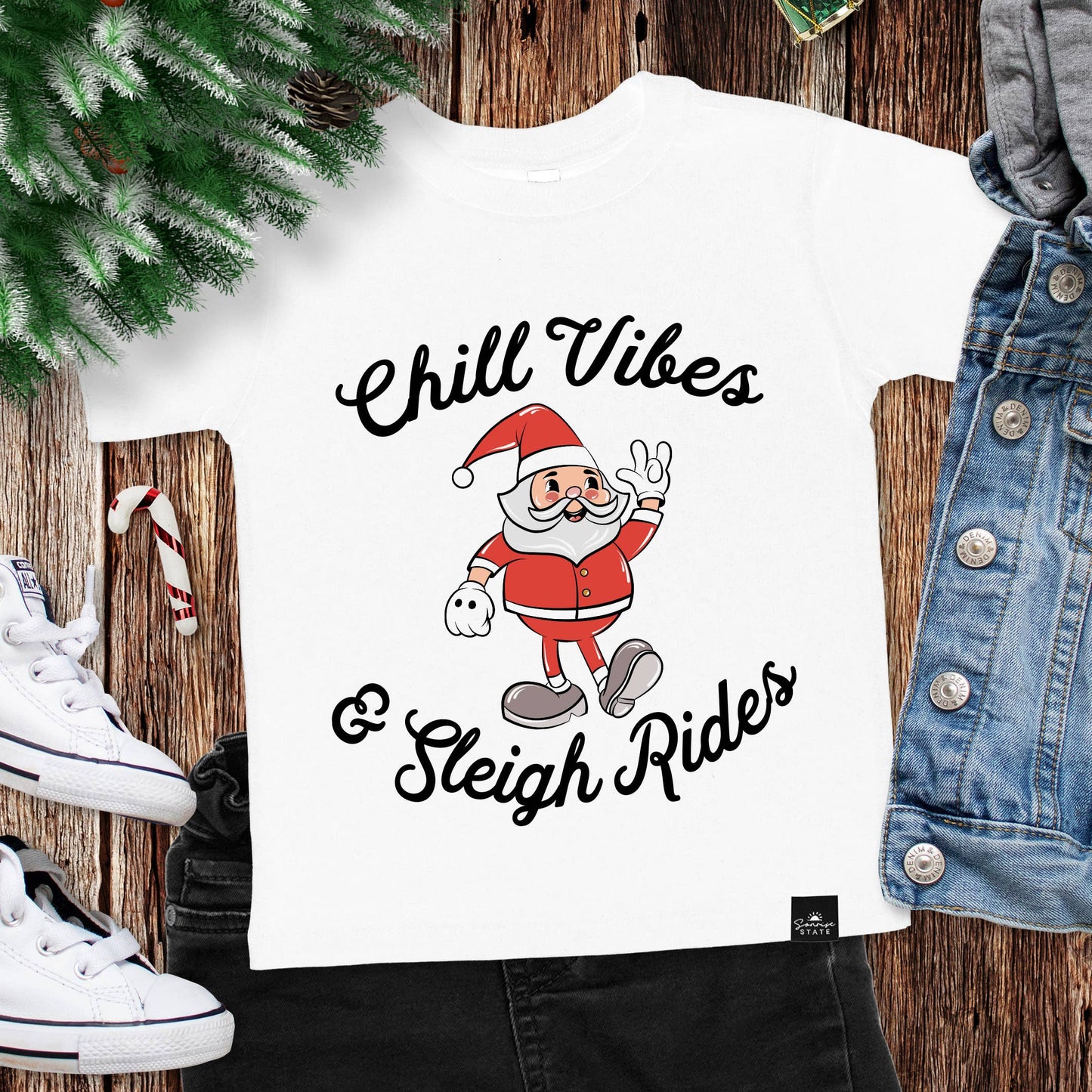 Chill Vibes & Sleigh Rides T-Shirt