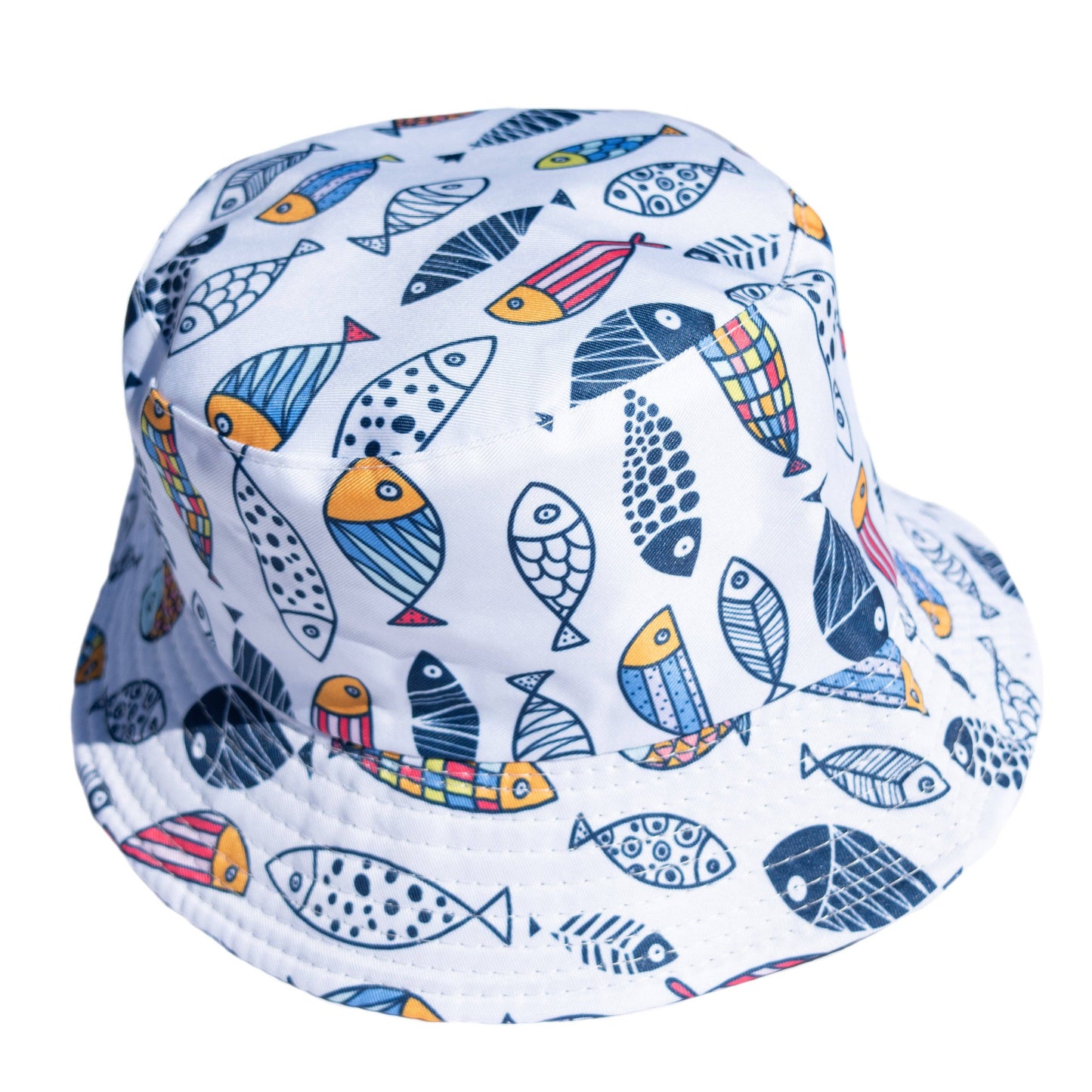 Reversible Bucket Hats: Snarky Sharks