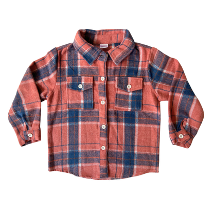 Flannel Shackets Red + Black