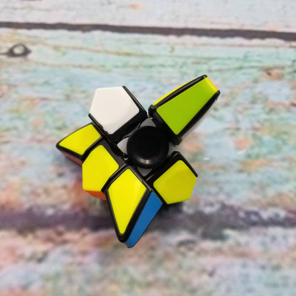 CUBE SPINNER GYRO ROTATING FIDGET TOY