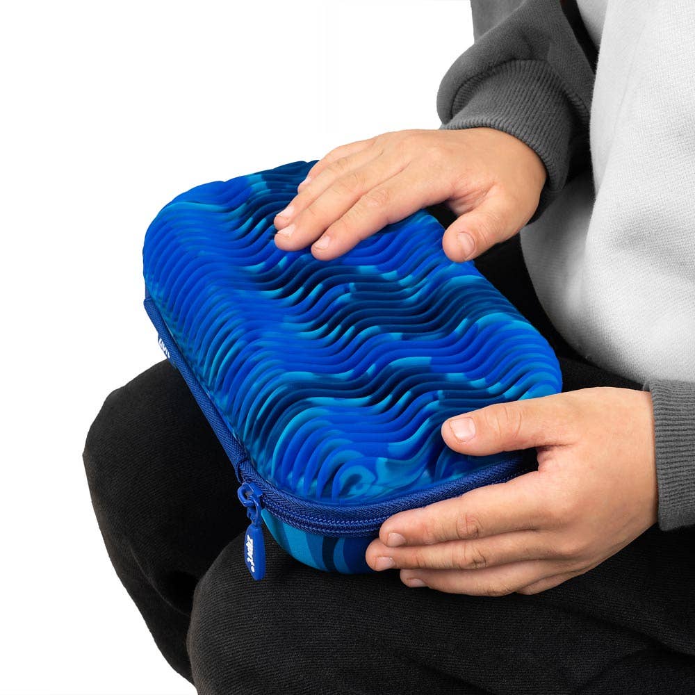 Wavy Storage Box Blue