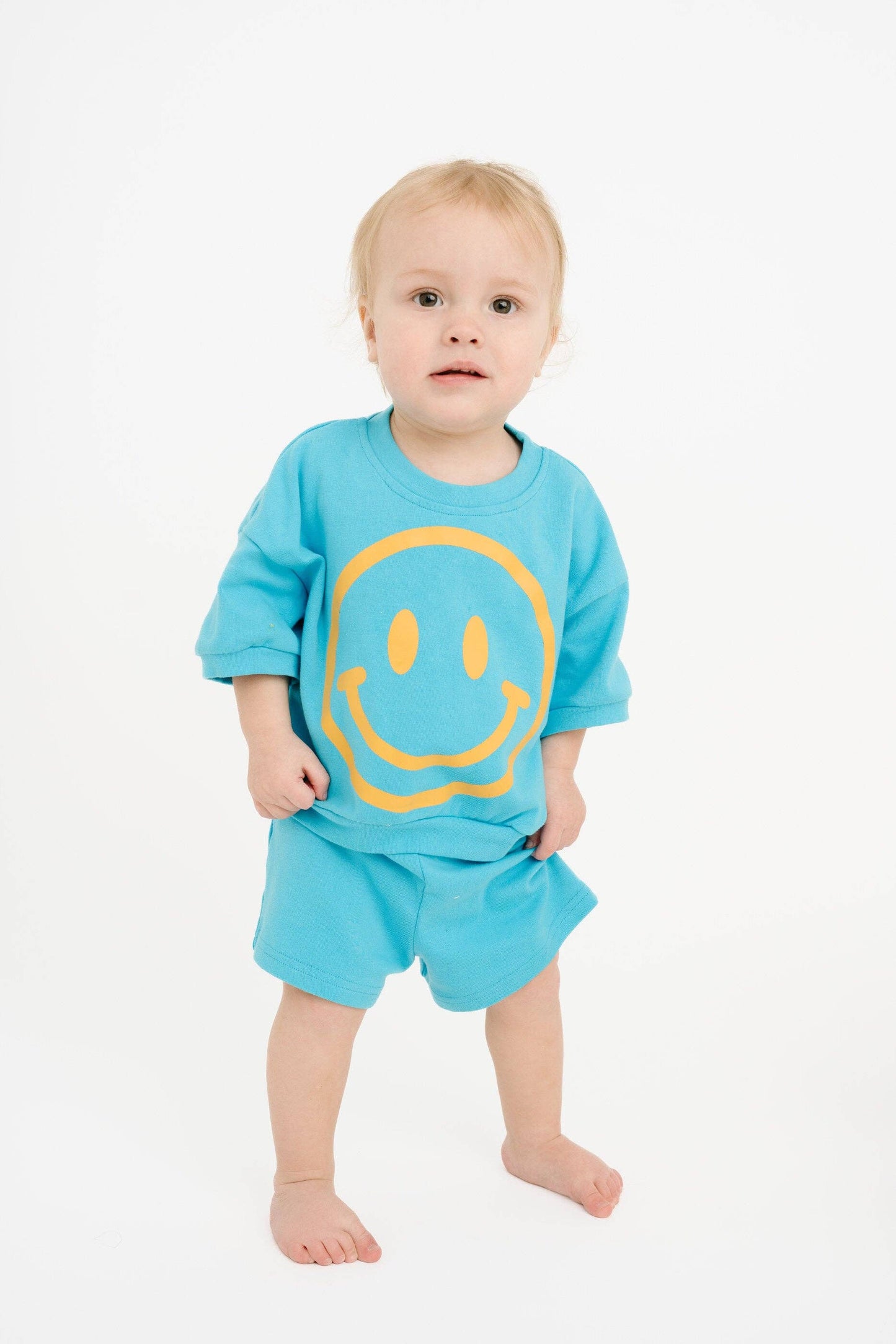 Blue Smiley Set
