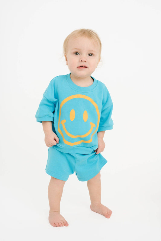 Blue Smiley Set