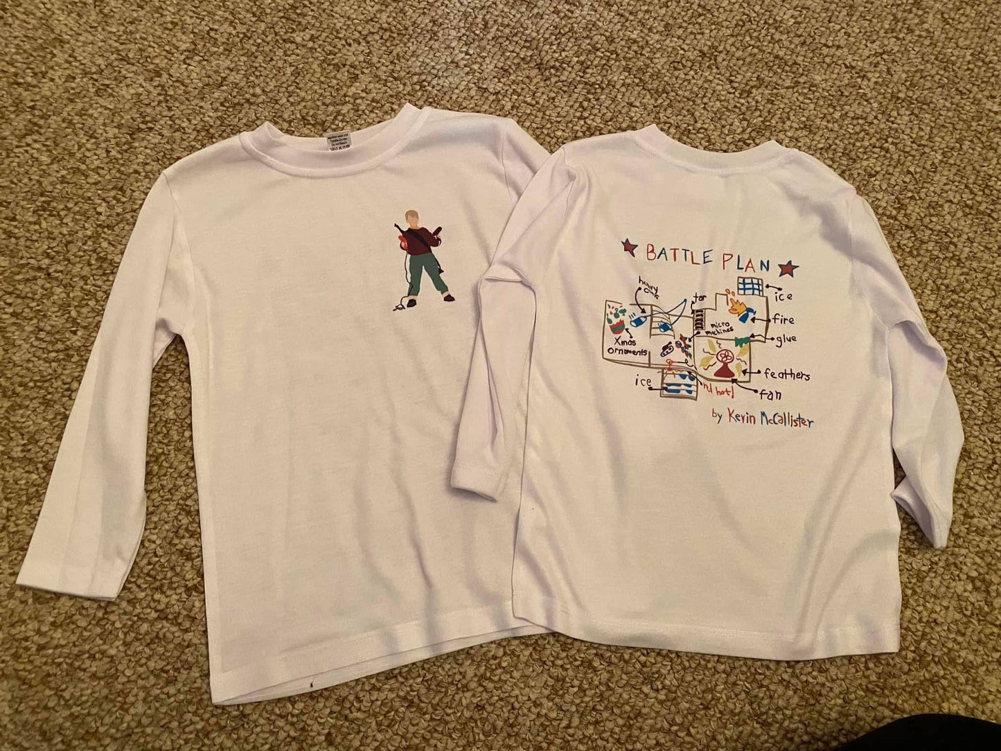 Home Alone Battle Plan T-Shirt