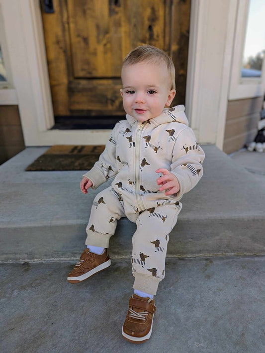 French Puppy Playsuit