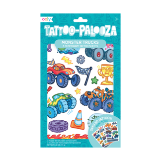 Tattoo-Palooza Temporary Tattoos - Monster Truck