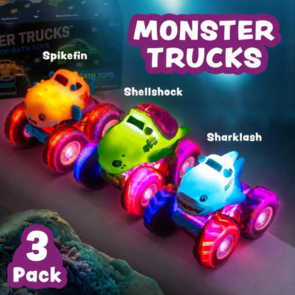 Monster Trucks™ Light Up Bath Toys