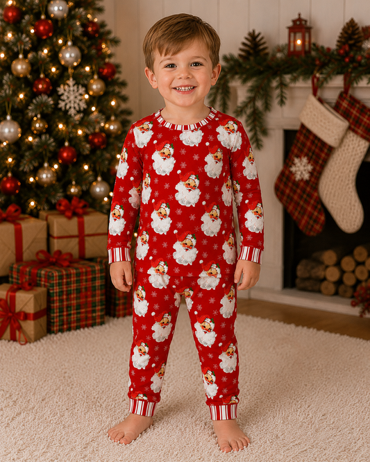 Vintage Santa Pajamas