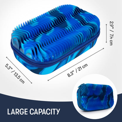 Wavy Storage Box Blue