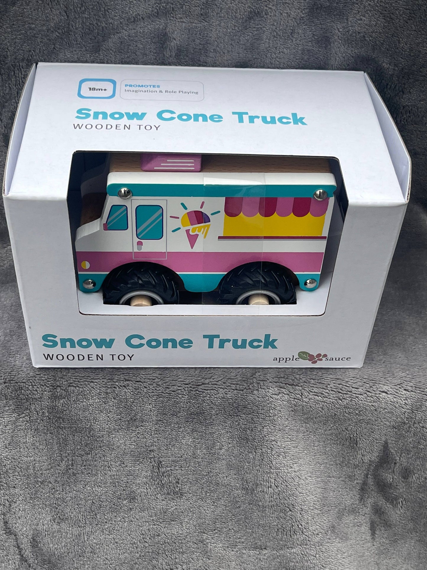 Wooden Snow Cone Truck