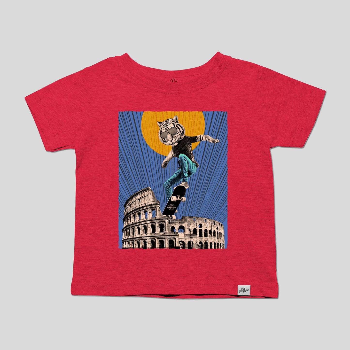 Tiger Skateboarding T-Shirt