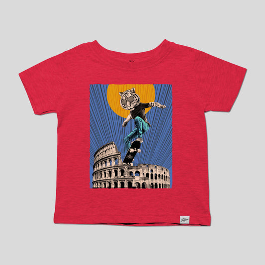 Tiger Skateboarding T-Shirt