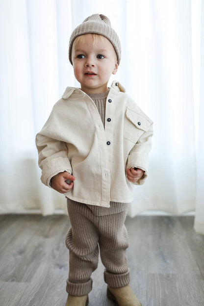 Dakota Denim Shacket Alpine Cocoa
